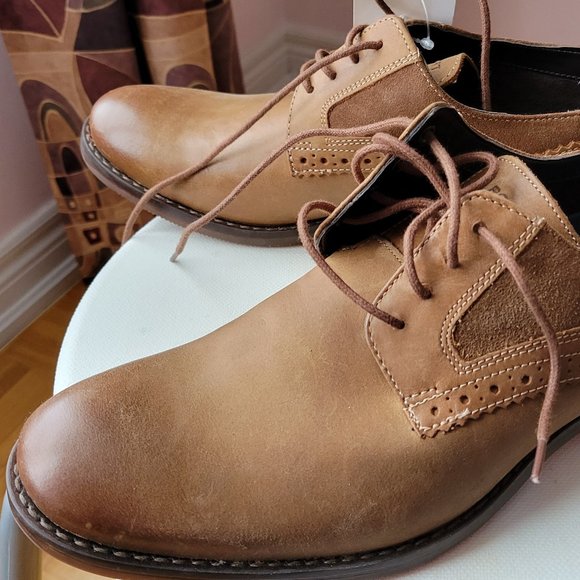 Rockport Men's Leather Shoes, New, US Size 8W, EUR 41 - Picture 1 of 4